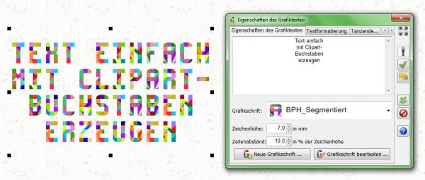 Heyer's Etiketten-Studio Pro - Grafiktext